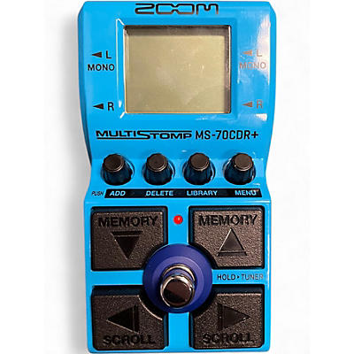 Used Zoom MS-70CDR+ Effect Processor