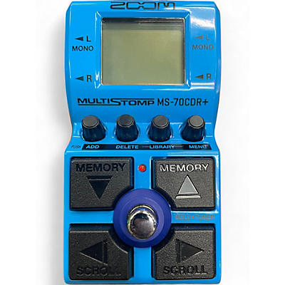 Used Zoom MS-70CDR+ Effect Processor