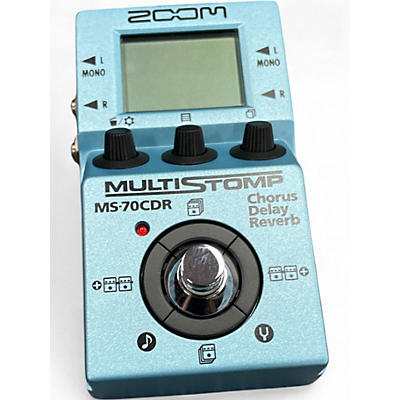 Used Zoom MS-70CDR MULTISTOMP  Effect Processor