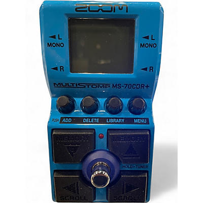 Used Zoom MS-70CDR+ MultiStomp Effect Processor