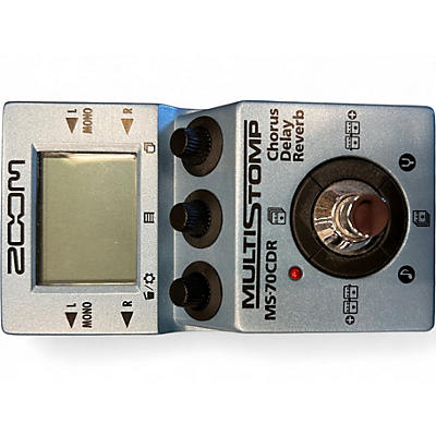 Used Zoom MS-70CDR MultiStomp Multi-Effects Effect Processor
