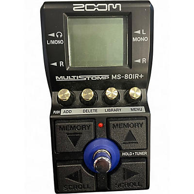 Used Zoom MS-80IR+ MultiStomp Effect Processor