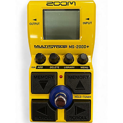 Used Zoom MS200D+ Effect Processor