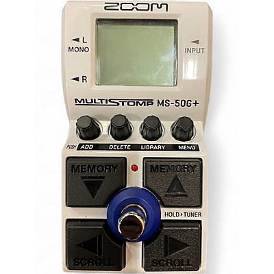 Used Zoom MS50+ Effect Processor