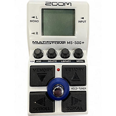 Used Zoom MS50G+ Effect Processor