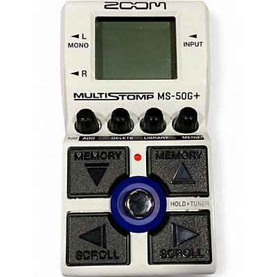 Used Zoom MS50G+ Effect Processor