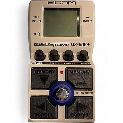 Used Zoom MS50G+ Multistomp Effect Processor