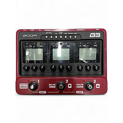 Used Zoom MS60B+ Bass Effect Pedal