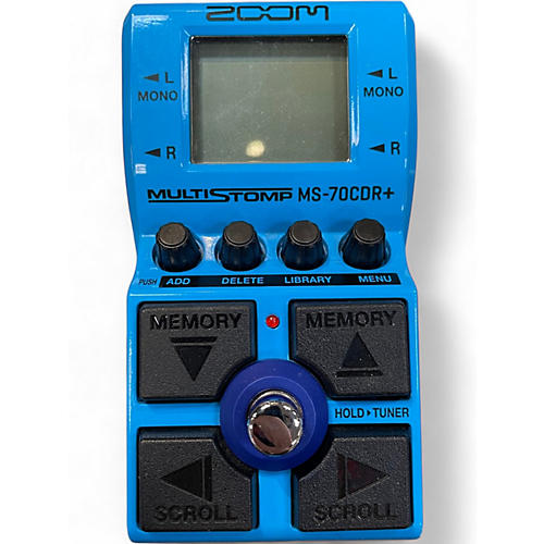 Used Zoom MS70CDR+ Effect Processor