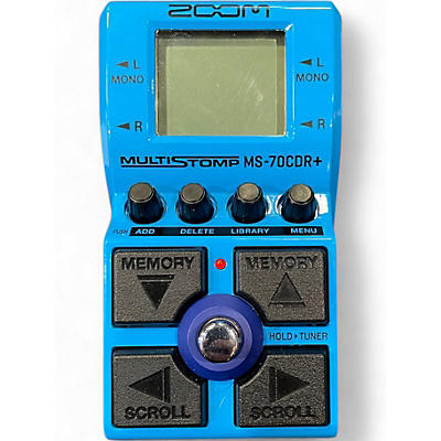 Used Zoom MS70CDR Multistomp Effect Processor