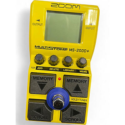 Used Zoom Ms-200D+ MultiStomp Effect Processor
