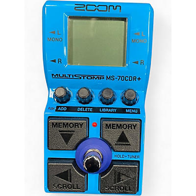 Used Zoom Ms-70cdr MultiStomp Effect Processor