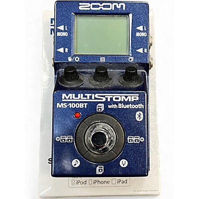 Used Zoom Multi Stomp ms100bt Effect Processor