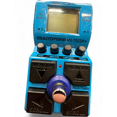 Used Zoom Multistomp MS-70CDR+ Effect Processor