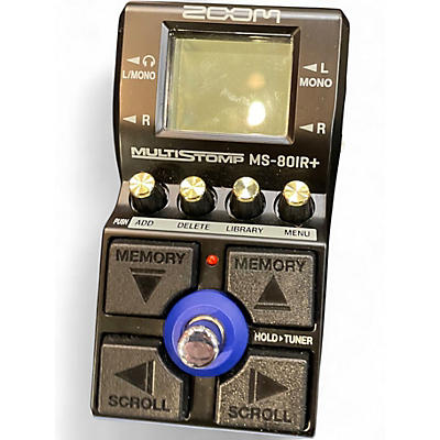 Used Zoom Multistomp MS80IR+ Effect Processor