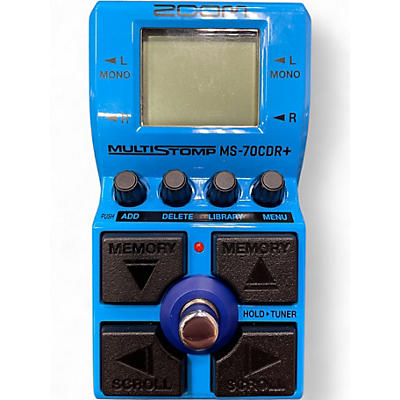 Used Zoom Multistomp ms-70cdr* Effect Pedal