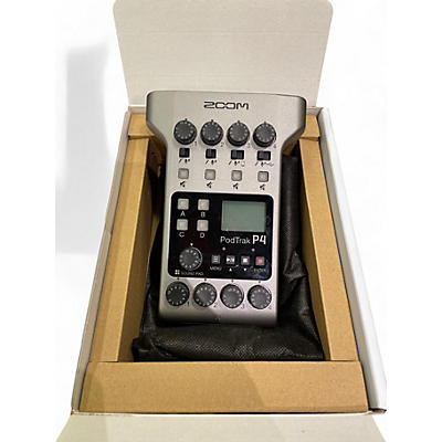 Used Zoom PODTRACK P4 Audio Interface