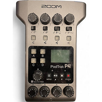 Used Zoom PODTRAK P4 MultiTrack Recorder