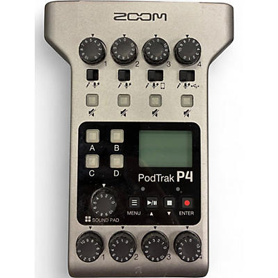 Used Zoom PODTRAK P4 MultiTrack Recorder