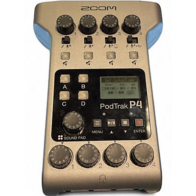 Used Zoom PodTrak 4 MultiTrack Recorder