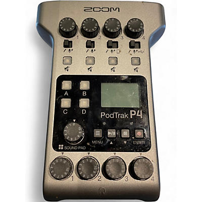 Used Zoom PodTrak P4 MultiTrack Recorder