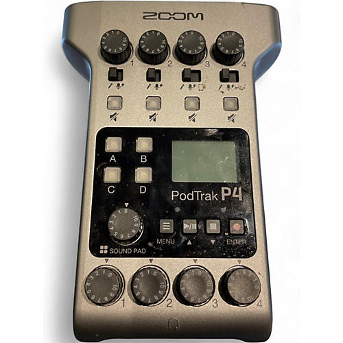 Used Zoom PodTrak P4 MultiTrack Recorder