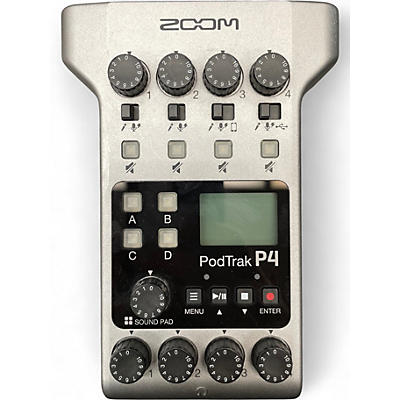 Used Zoom PodTrak P4 MultiTrack Recorder