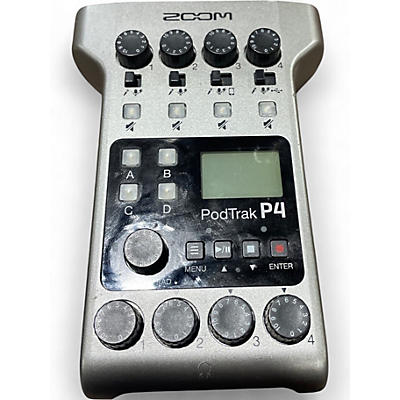 Used Zoom PodTrak P4 MultiTrack Recorder