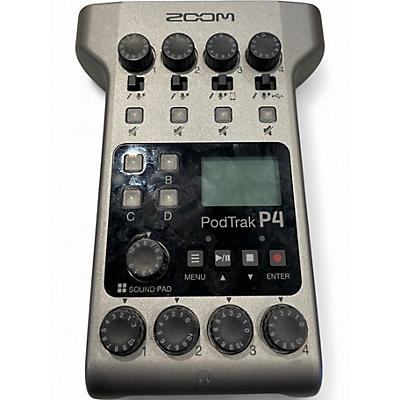 Used Zoom PodTrak P4 MultiTrack Recorder