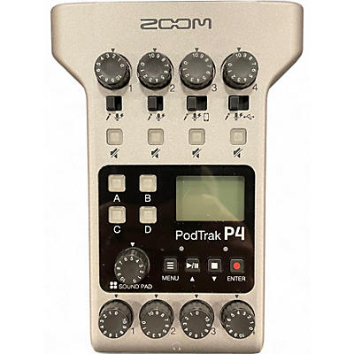 Used Zoom PodTrakP4 MultiTrack Recorder