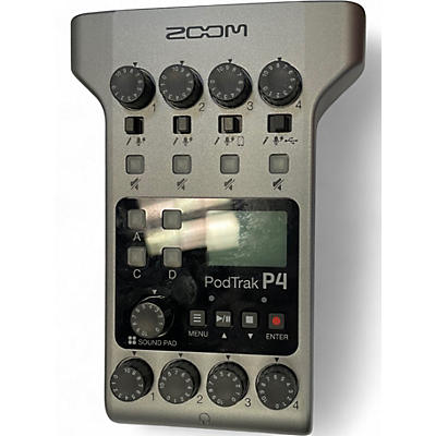 Used Zoom Podtrack P4 Audio Interface