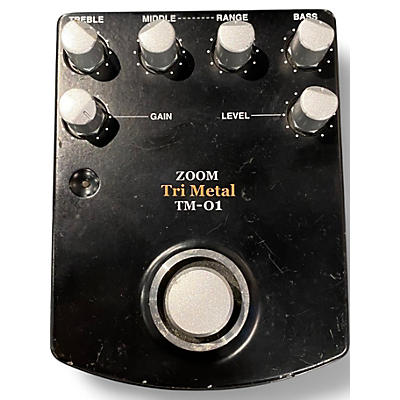 Used Zoom TRI METAL TM-01 Effect Pedal