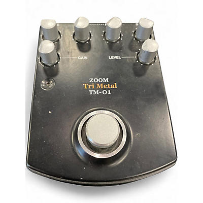 Used Zoom Tri Metal TM-01 Effect Pedal