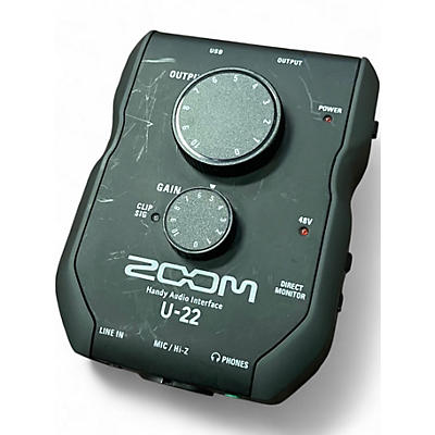 Used Zoom U-22 Audio Interface
