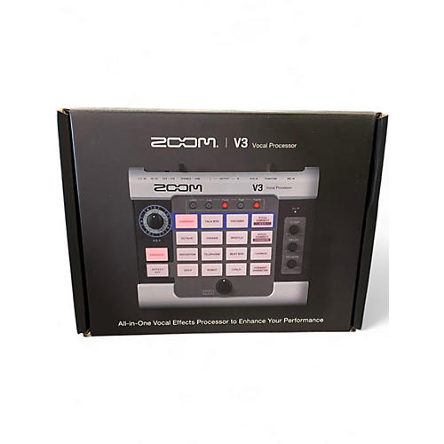 Used Zoom V2 Vocal Processor
