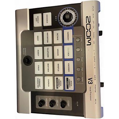 Used Zoom V3 VOCAL PROCESSOR Effect Processor