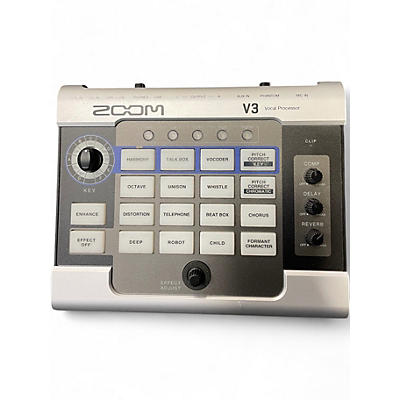 Used Zoom V3 VOCAL PROCESSOR Multi Effects Processor