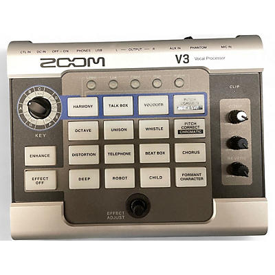 Used Zoom V3 VOCAL PROCESSOR Vocal Processor