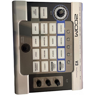 Used Zoom V3 VOCAL PROCESSOR Vocal Processor