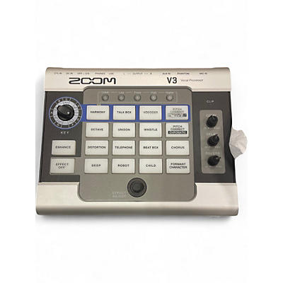 Used Zoom V3 Vocal Processor Audio Converter