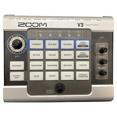 Used Zoom V3 Vocal Processor