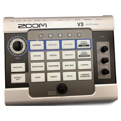 Used Zoom V3 Vocal Processor