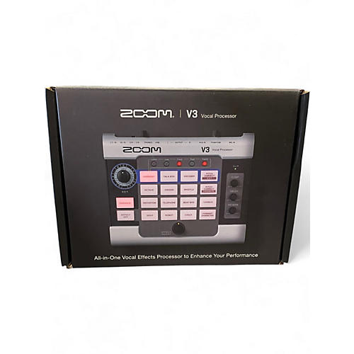 Used Zoom V3 Vocal Processor
