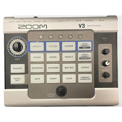 Used Zoom V3 Vocal Processor