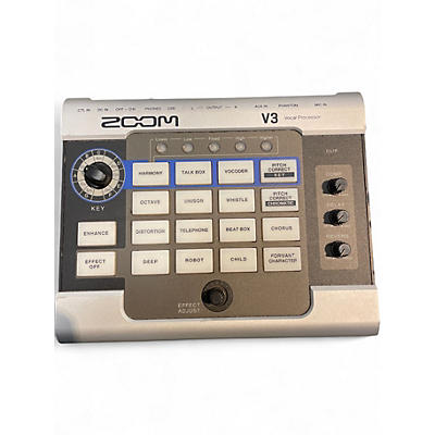 Used Zoom V3  Vocal Processor