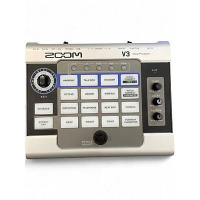 Used Zoom V3 Vocal Processor