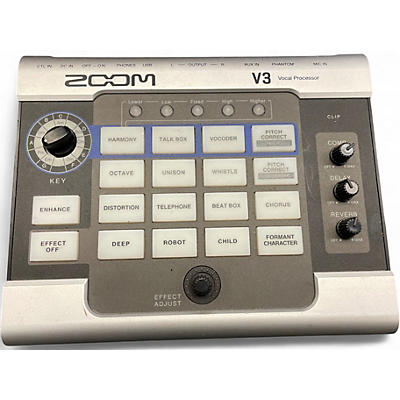 Used Zoom V3 Vocal Processor
