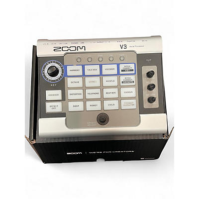 Used Zoom V3 Vocal Processor