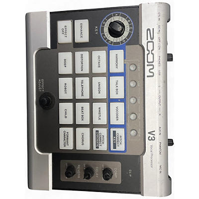 Used Zoom V3 Vocal Processor