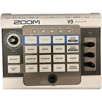 Used Zoom V3 Vocal Processor